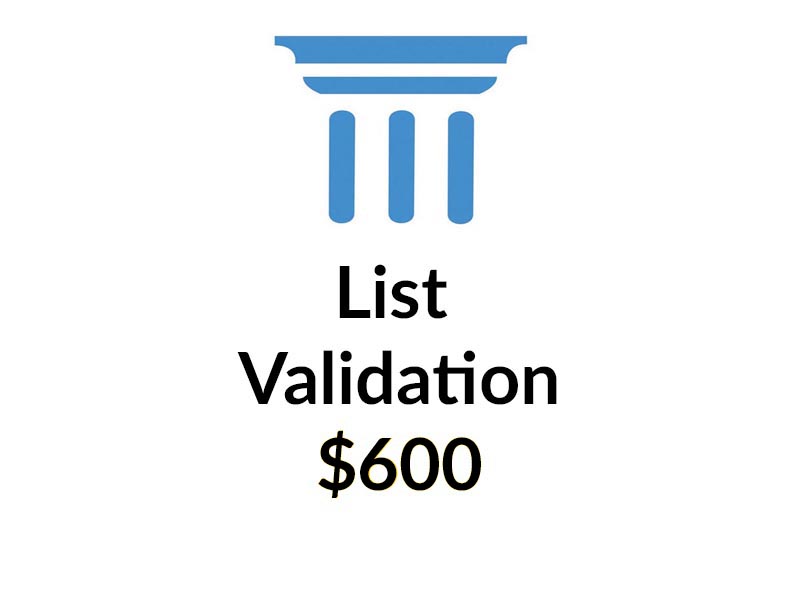 List Validation Start